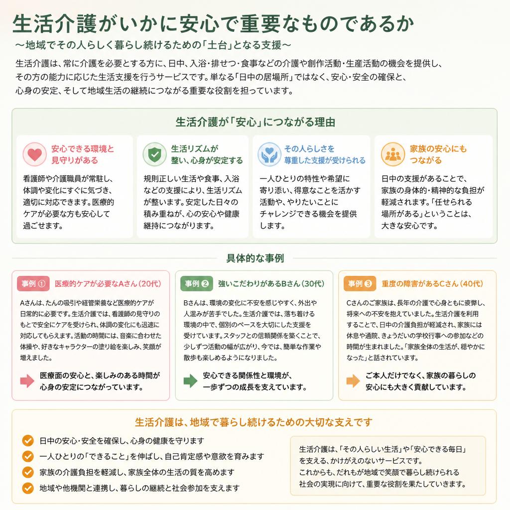 生活介護の重要性