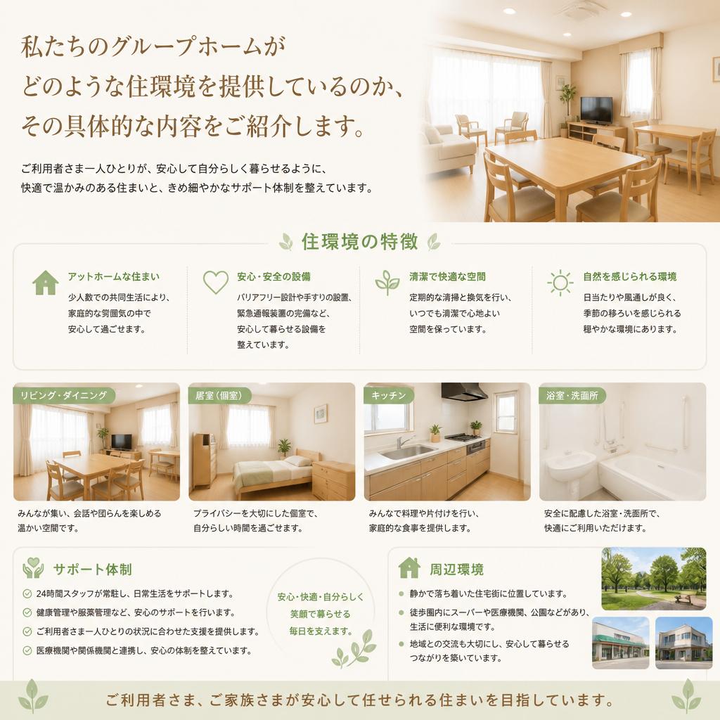 安心の住環境