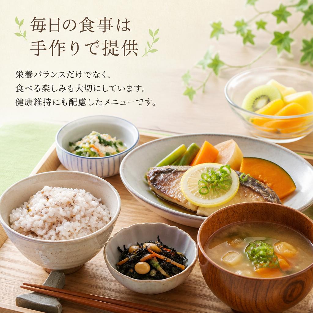 栄養バランスの良い食事