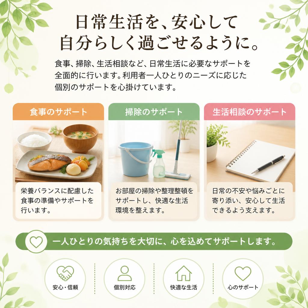 日々のサポート体制