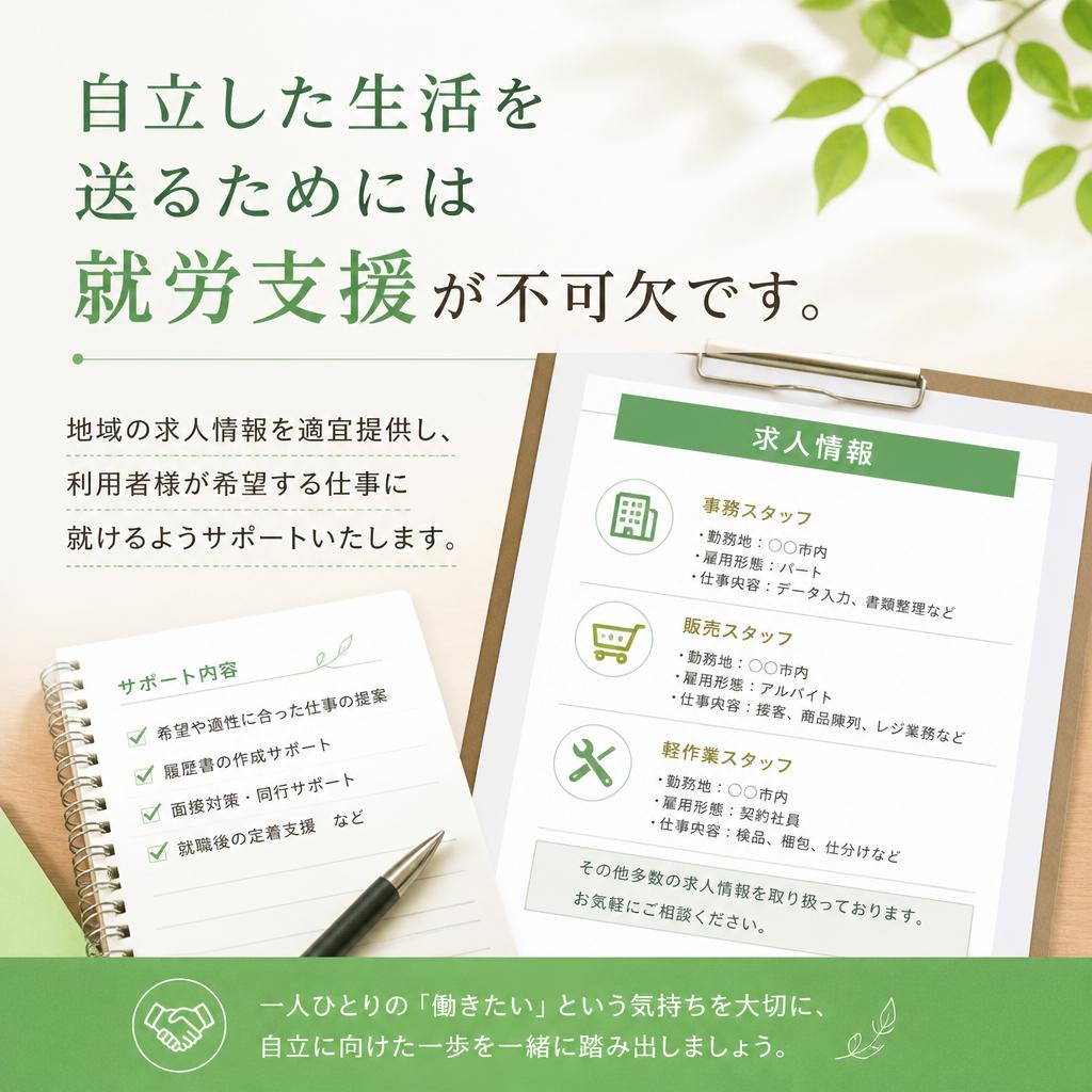 就労支援の充実