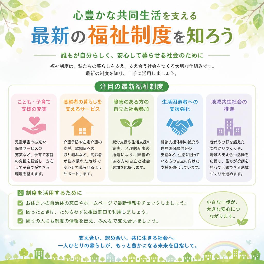 心豊かな共同生活を支える最新の福祉制度を知ろう | 暁希乃家 | 刈谷市 | 豊明市 | みよし市 | 