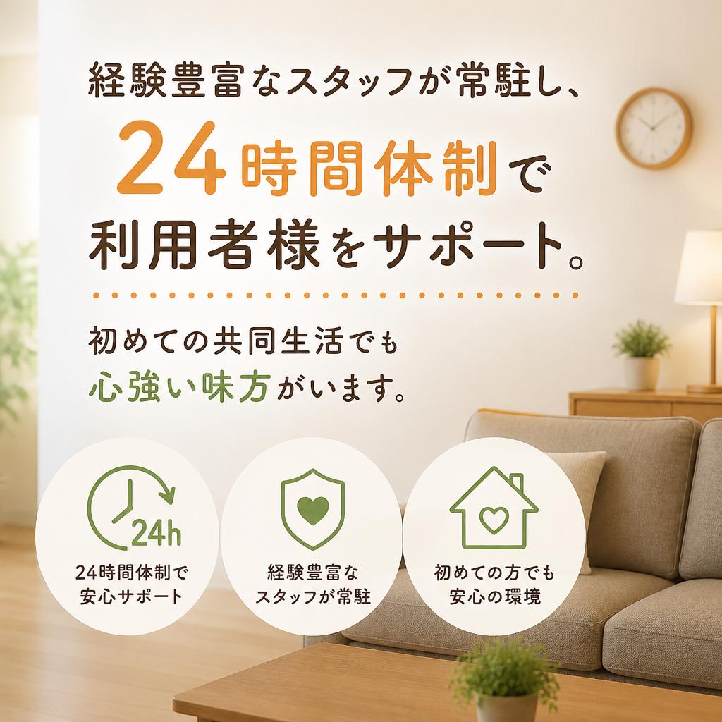 安心のサポート体制