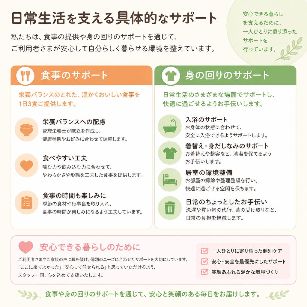 生活支援の内容