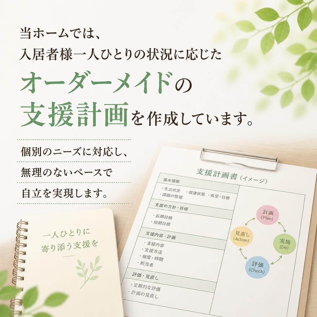一人ひとりに寄り添った支援