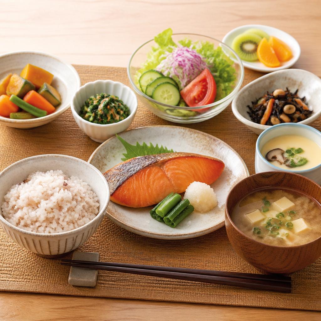 手作りの食事で健康と笑顔を