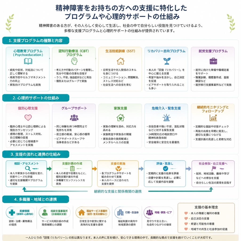 心のケアと精神的サポート