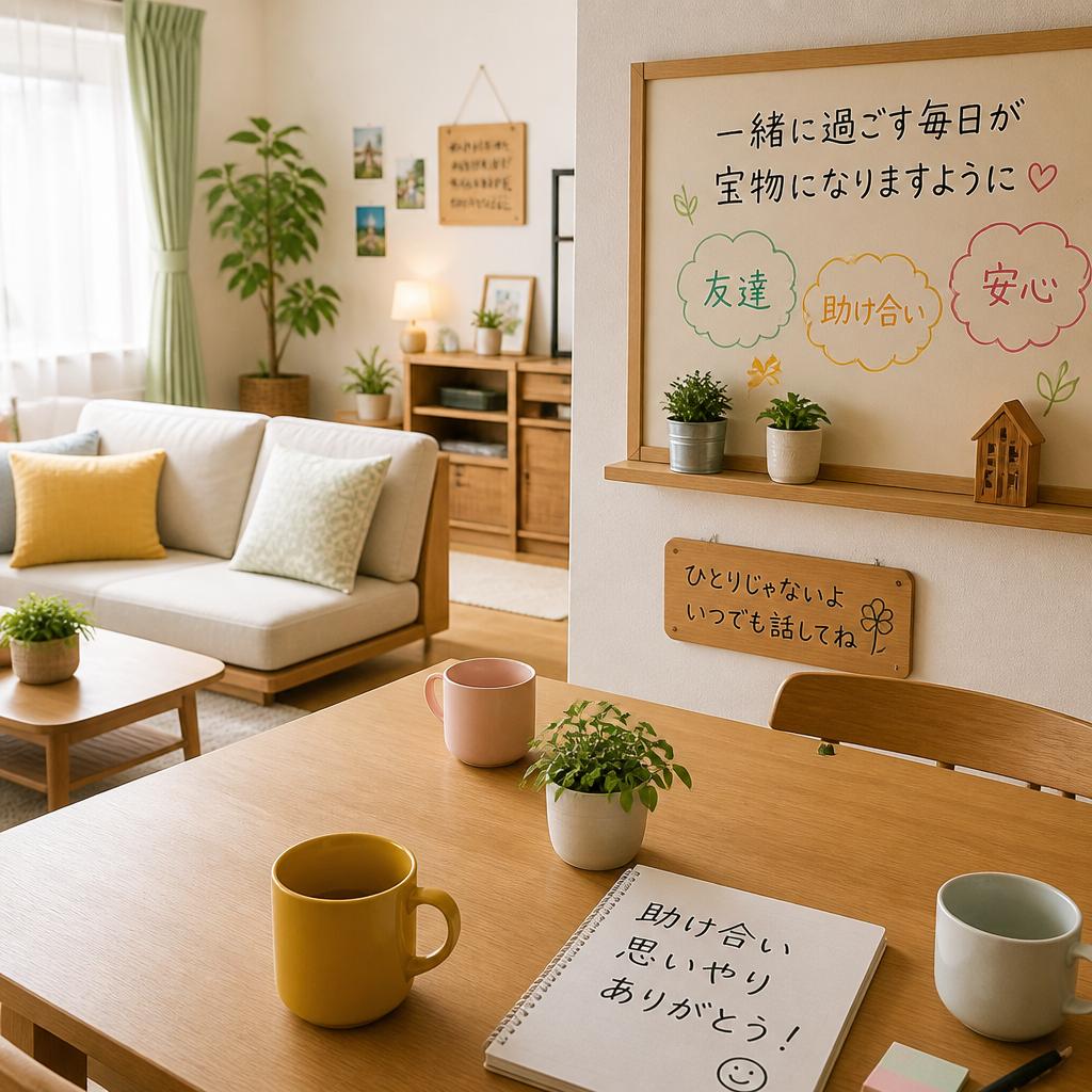 共同生活で生まれる新しい出会い
