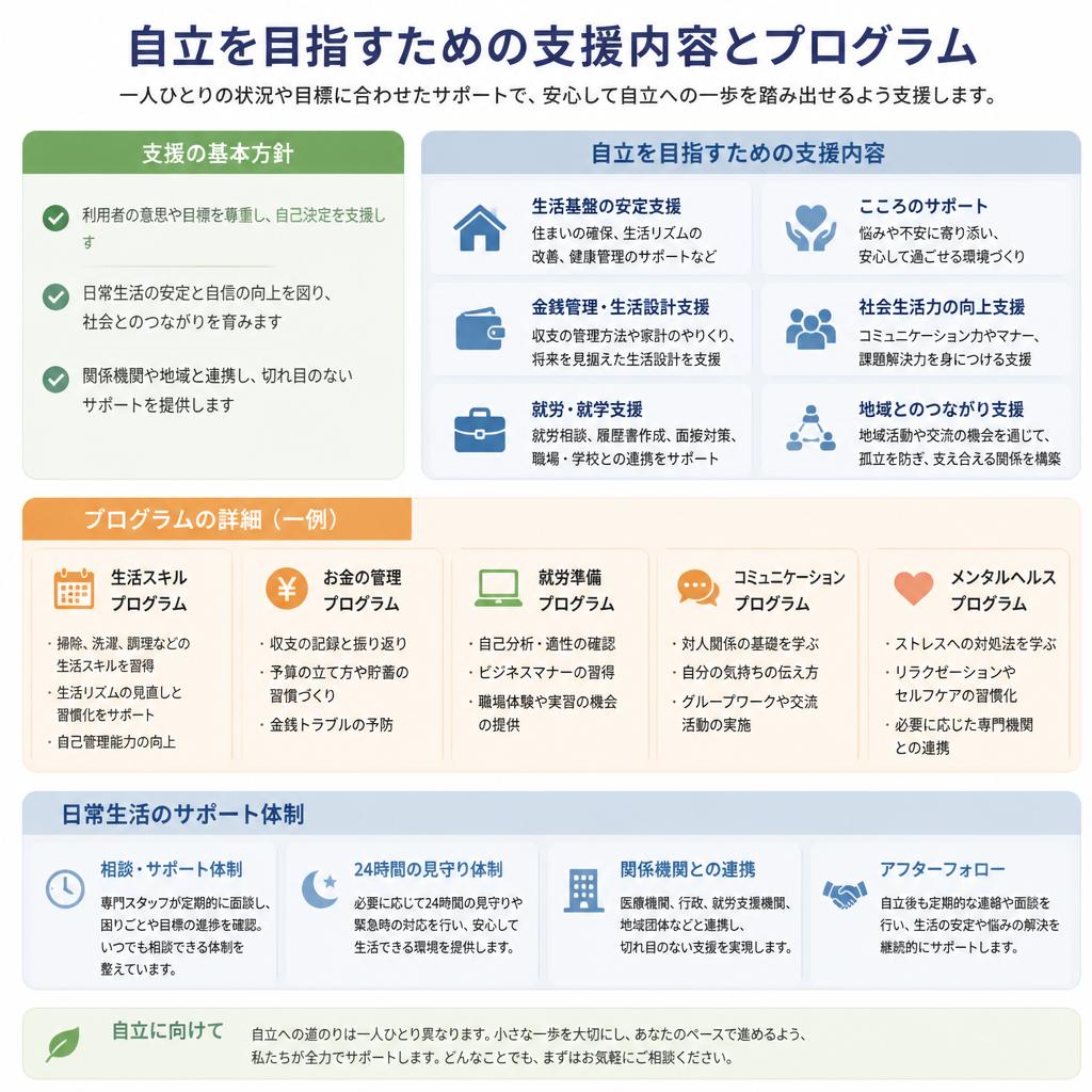 自立支援の取り組み