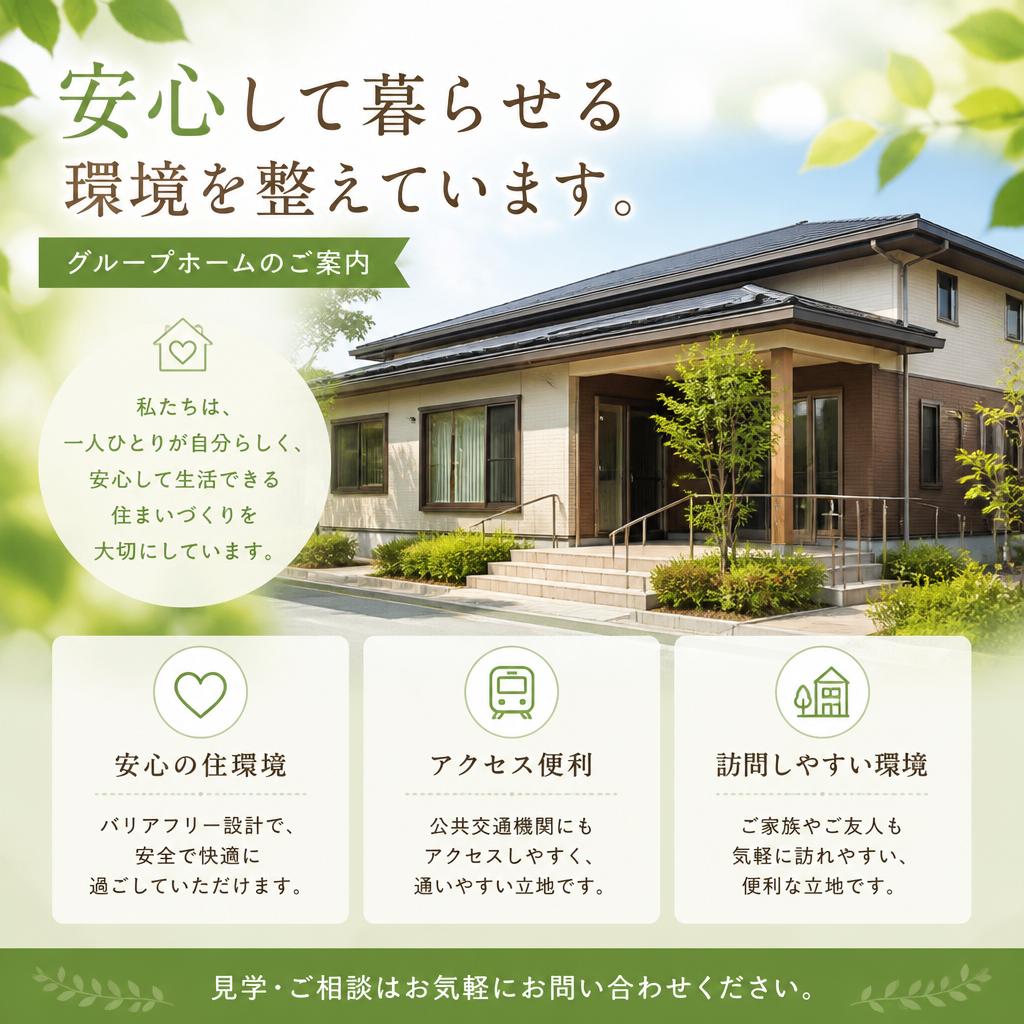 安心の住環境