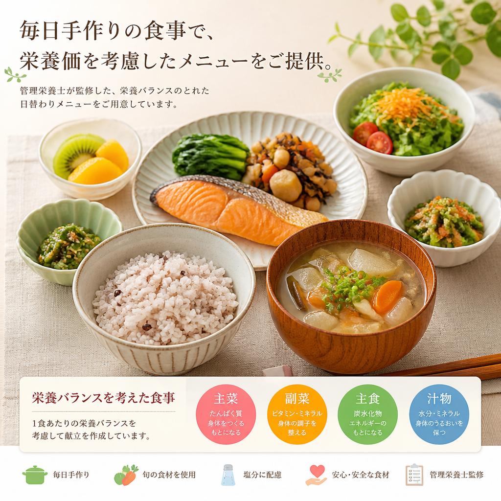 2. 手作り食事の提供
