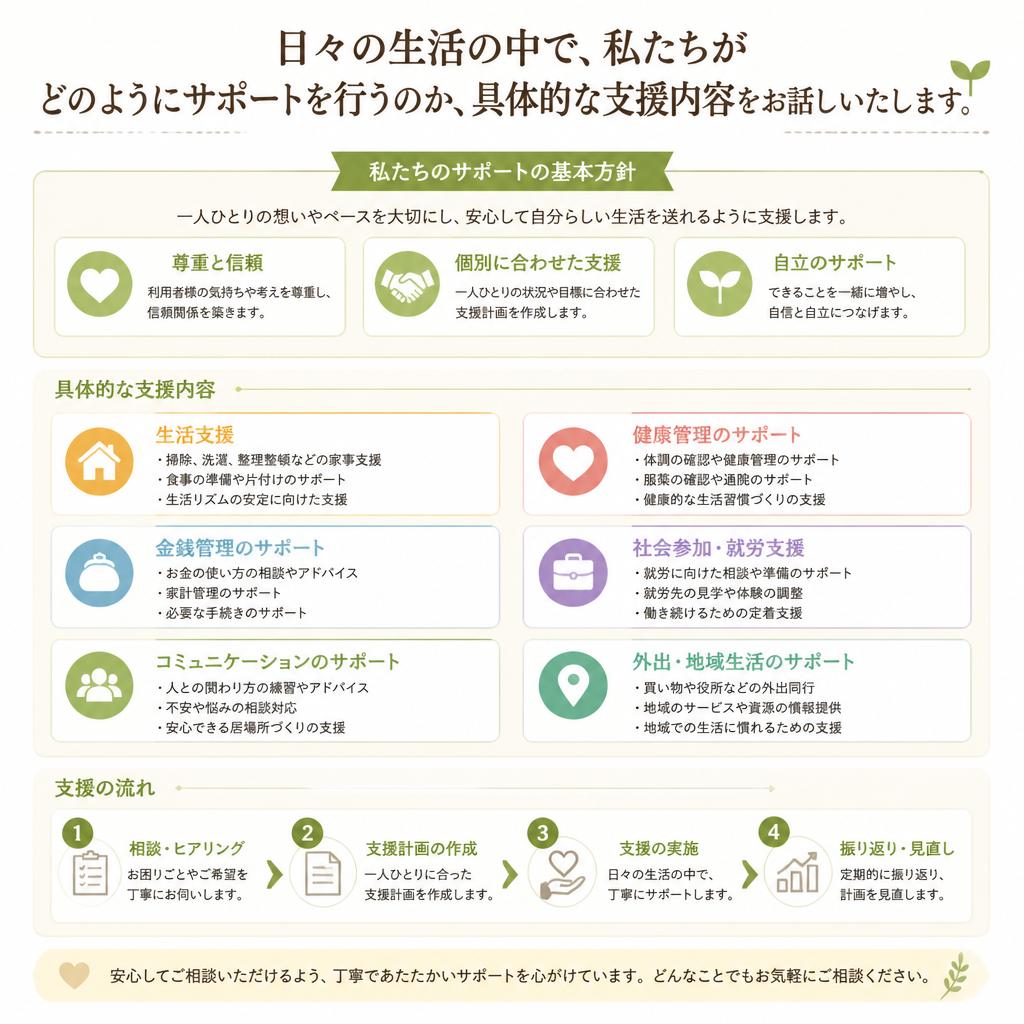 生活支援の内容