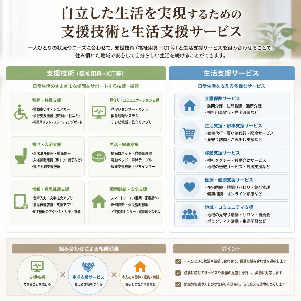 自立した生活を実現するための支援技術と生活支援サービス | 暁希乃家 | 刈谷市 | 豊明市 | みよし市 | 
