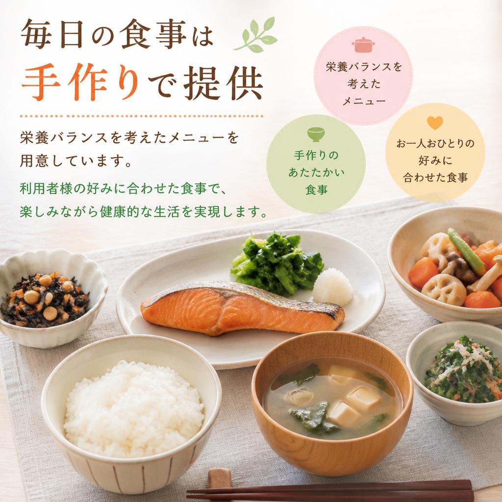食事の楽しみを忘れない