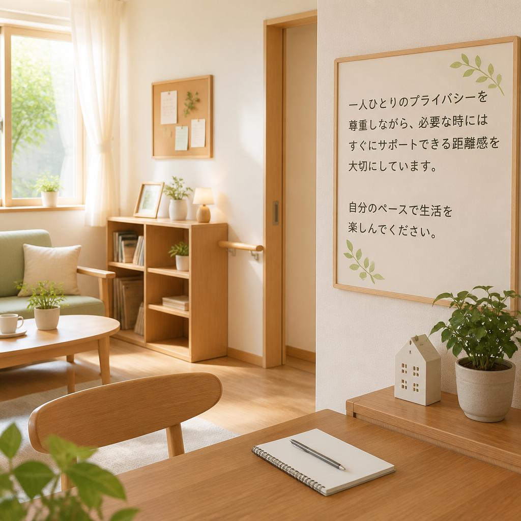 自由な生活を実現するプライバシーへの配慮