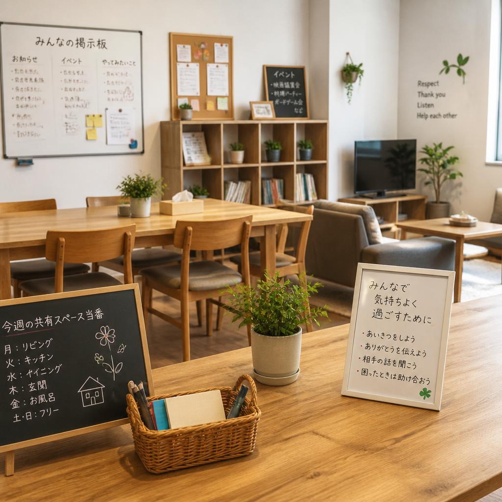 共同生活の魅力
