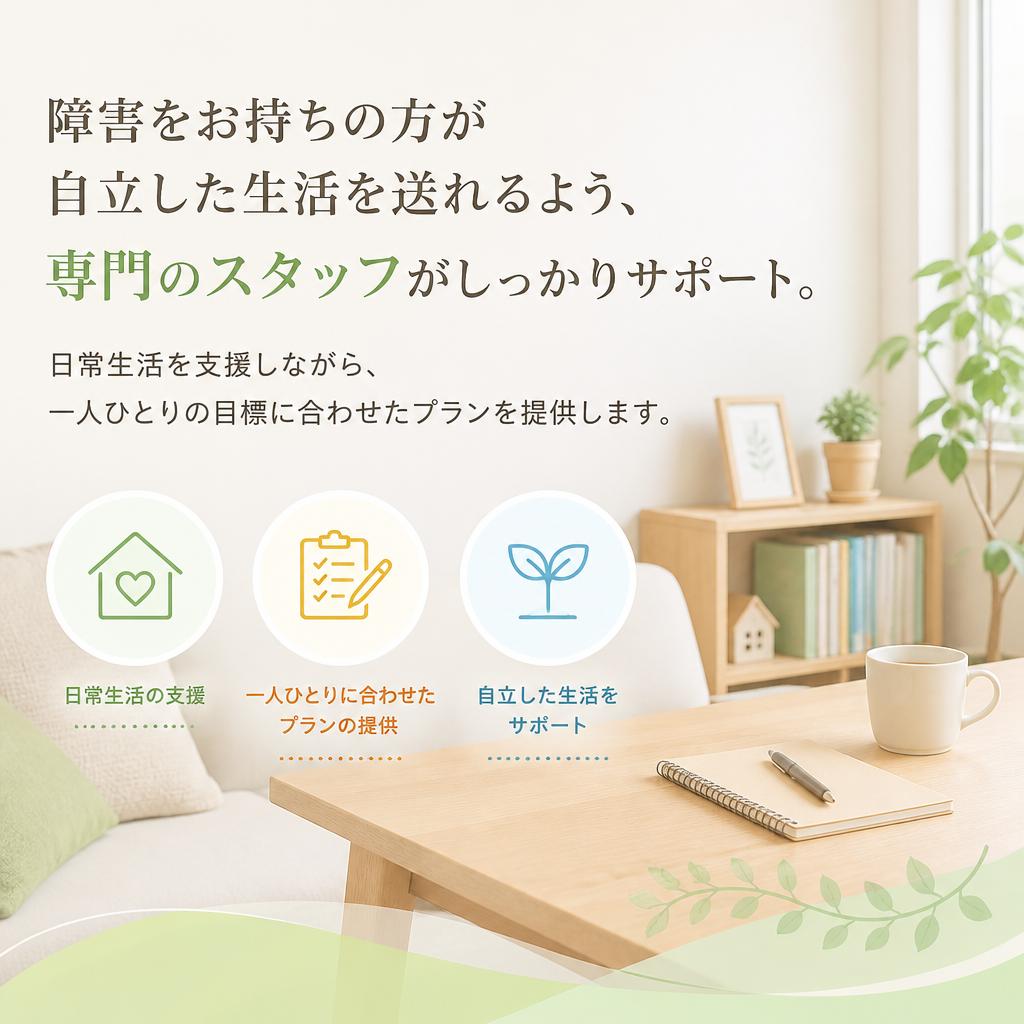 自立支援で広がる未来