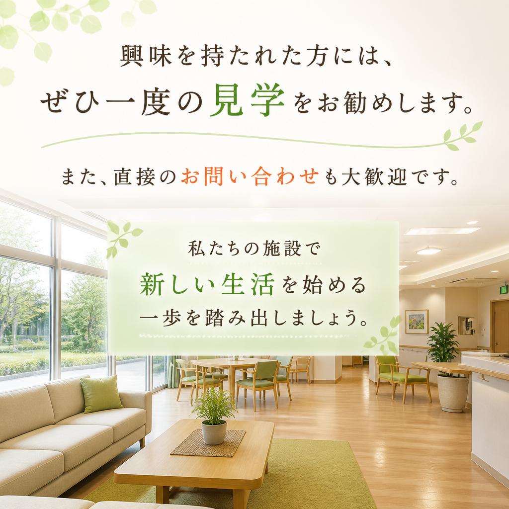 お問い合わせと見学のご案内