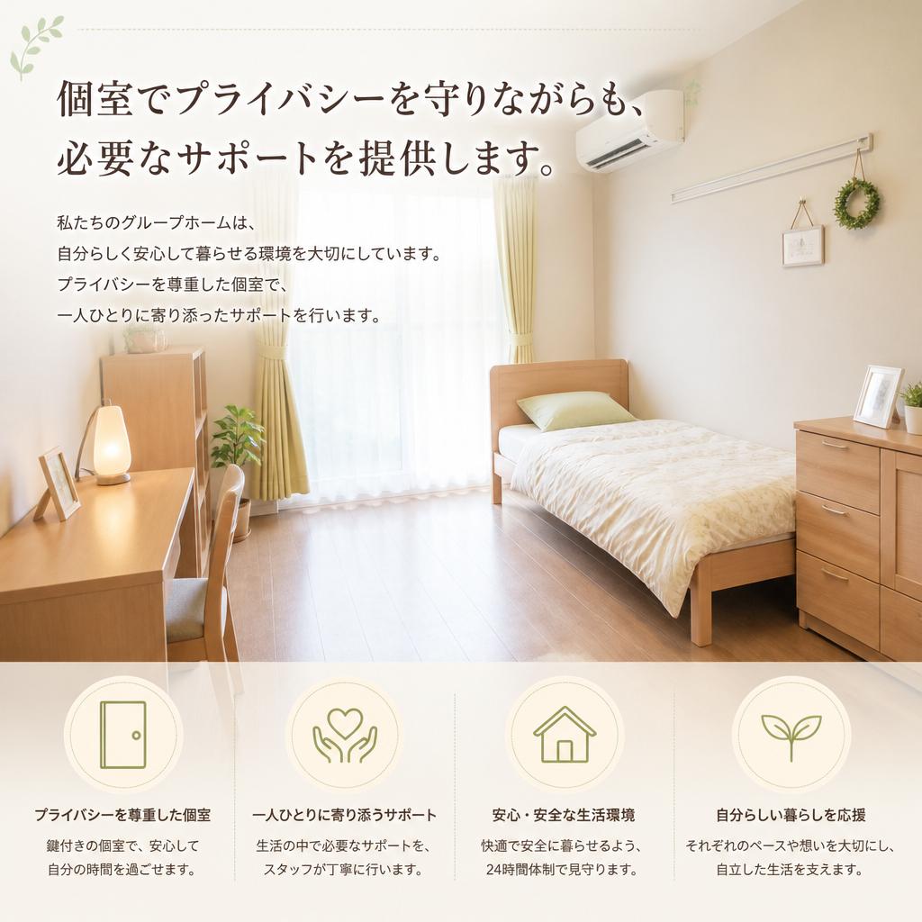安心の一人暮らし