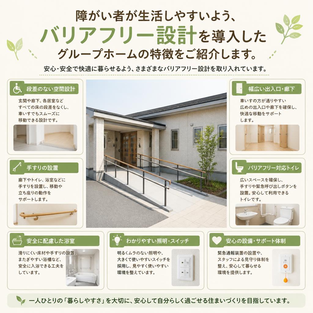 私たちのバリアフリーへの取り組み